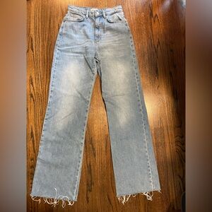 Stradivarius 90s dad jean; size 4